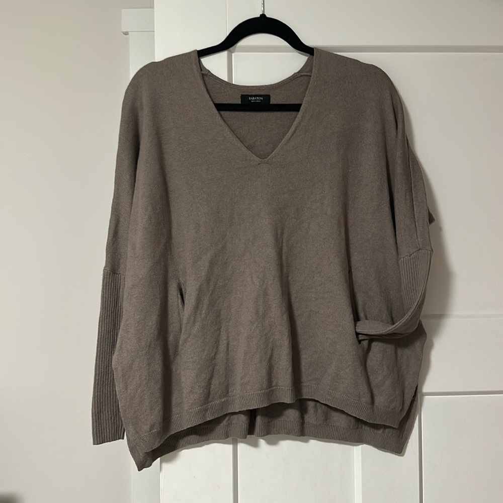 Babaton sweater “with linen”